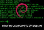 How to use IFCONFIG on Debian