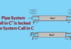 Pipe System Call in C