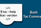 Bash Tac Command