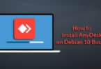 How to install AnyDesk on Debian 10 Buster