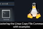 Mastering the Linux Copy File Command-with examples