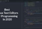 Best Linux Text Editors for Programming in 2020