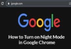 How to Turn on Night Mode in Google Chrome