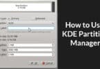 How to Use KDE Partition Manager