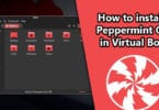 How to install Peppermint OS in Virtual Box