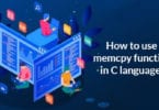 How to use memcpy function in C language?