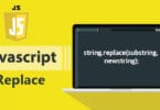 Javascript replace