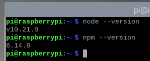 npm --version