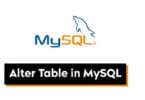 Alter Column in MySQL