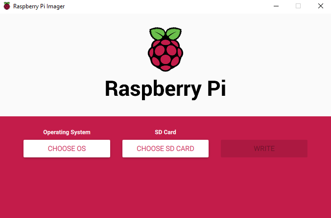 The RaspberryPi Imager