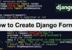 How to Create Django Form?